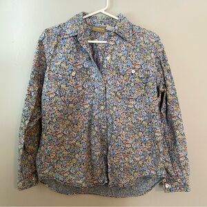 Floral Denim Shirt